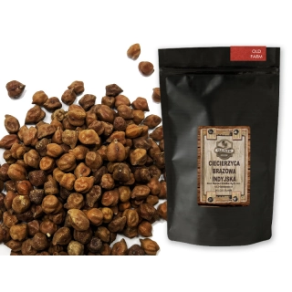 CIECIORKA BRĄZOWA BENGALSKA  ŁUSKANA 1 KG Desi Chana, CIECIERZYCA CIEMNA  CZARNA, CAŁE ZIARNA